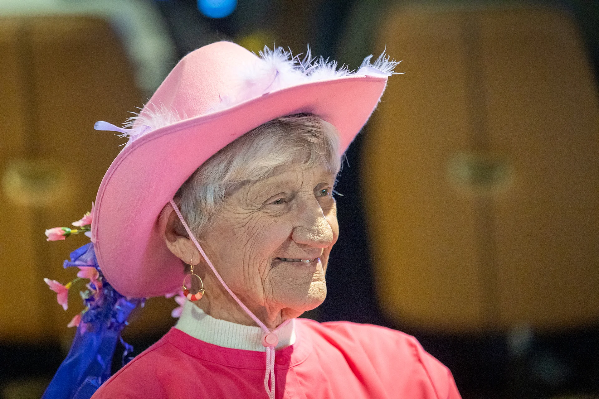 Senior enjoying Gilley's