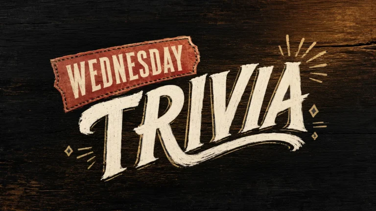 Wednesday night trivia